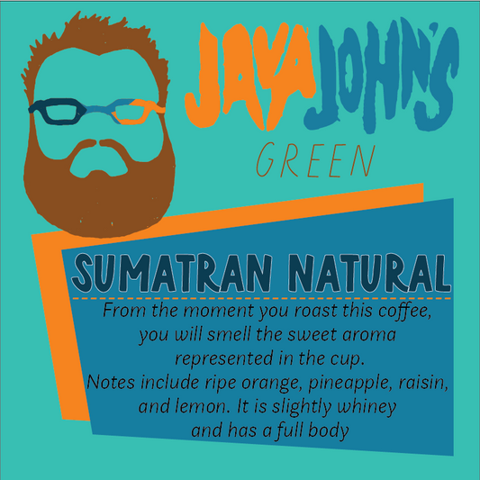 Sumatran Natural - Unroasted